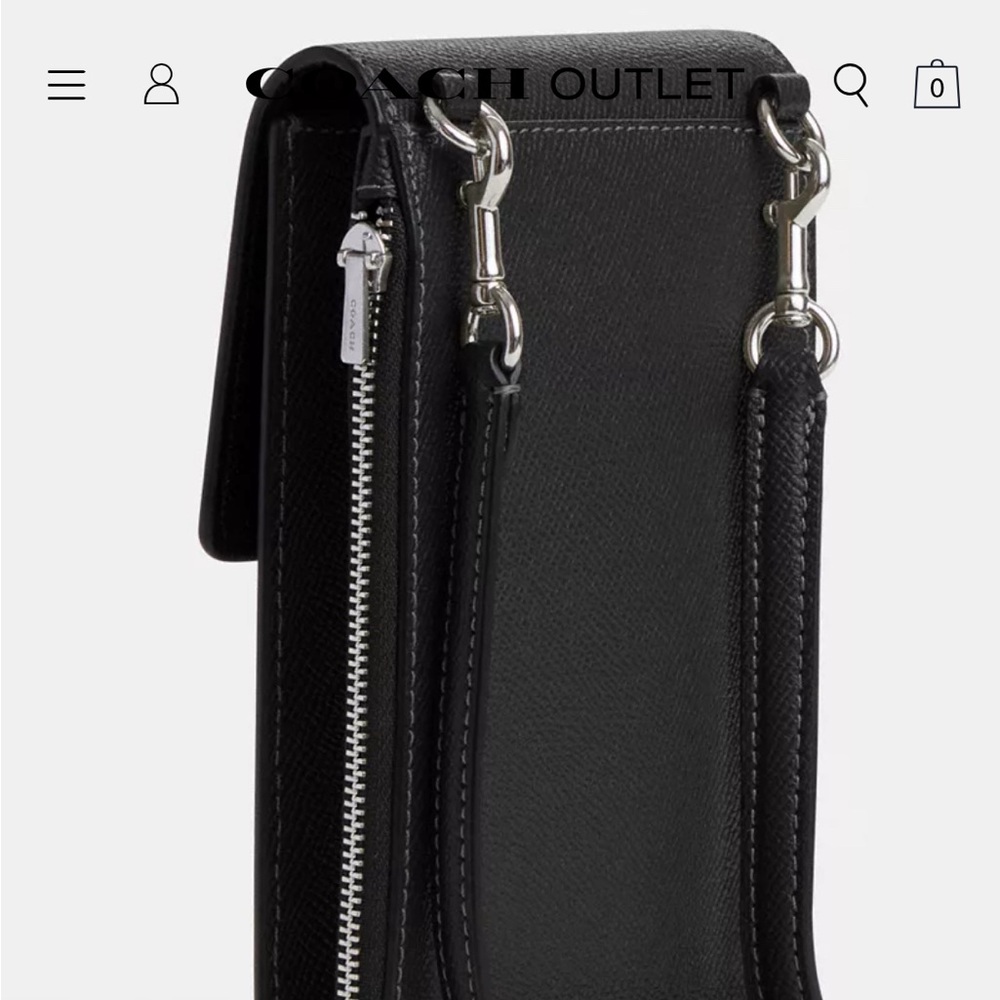 Coach North South Crossbody phone purse